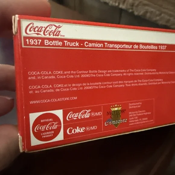 Coca-Cola 1937 Bottle Truck Diecast 1:87 Scale - Picture 8 of 10